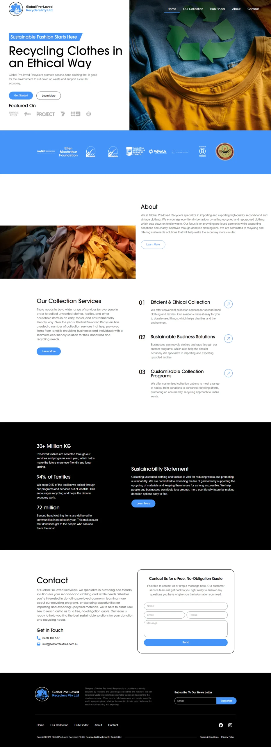 Timber Creek Leather Company website